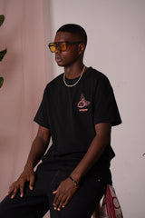 Strawberry ss Tshirt 25678-BLAC