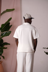 Resort Crepe Shirt 25200-WHIT
