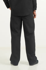 Sixth June Textured Pants 25697-BLAC