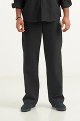 Sixth June Textured Pants 25697-BLAC