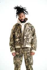Digital Camo Sixth June Boxy Jacket 25722-BROW