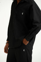 Sixth June Textured Pants 25697-BLAC