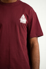 Maison Sixth June Print Tshirt 25718-BURG
