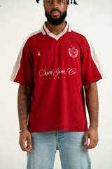 Soccer Sixth June Signature Polo 25855-BURG
