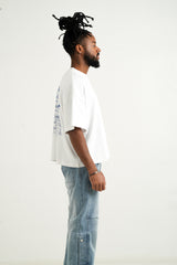 Sixth June Parisian Building Print Tshirt 25851-WHIT
