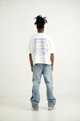 Sixth June Parisian Building Print Tshirt 25851-WHIT