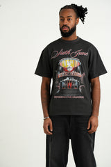 Sixth June Casino Mafia Party Print ss Tshirt 25728-SBLA