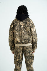 Digital Camo Sixth June Boxy Jacket 25722-BROW