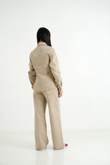 Sixth June Baggy Cowboy Denim Jeans 34647-SAND