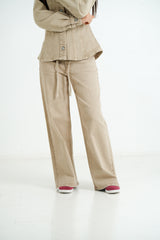 Sixth June Baggy Cowboy Denim Jeans 34647-SAND