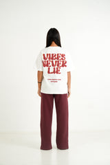 Vibes Never Lie Sixth June Retro Print ss Tshirt 34635-OFFW