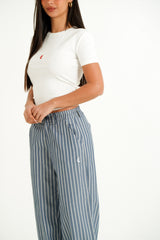 Sixth June Stripes Pants 34616-DGRE