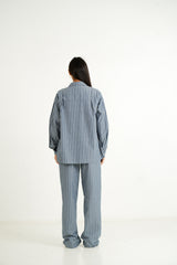 Sixth June Stripes ls Shirt 34617-DGRE