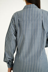 Sixth June Stripes ls Shirt 34617-DGRE