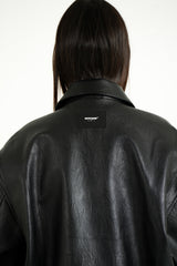 Sixth June Vegan Leather Bombers Jacket 34763-BLAC