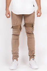 Destroyed Jeans 2224-BEIG