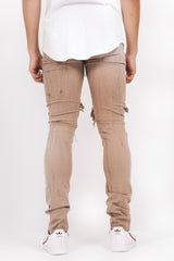 Destroyed Jeans 2224-BEIG