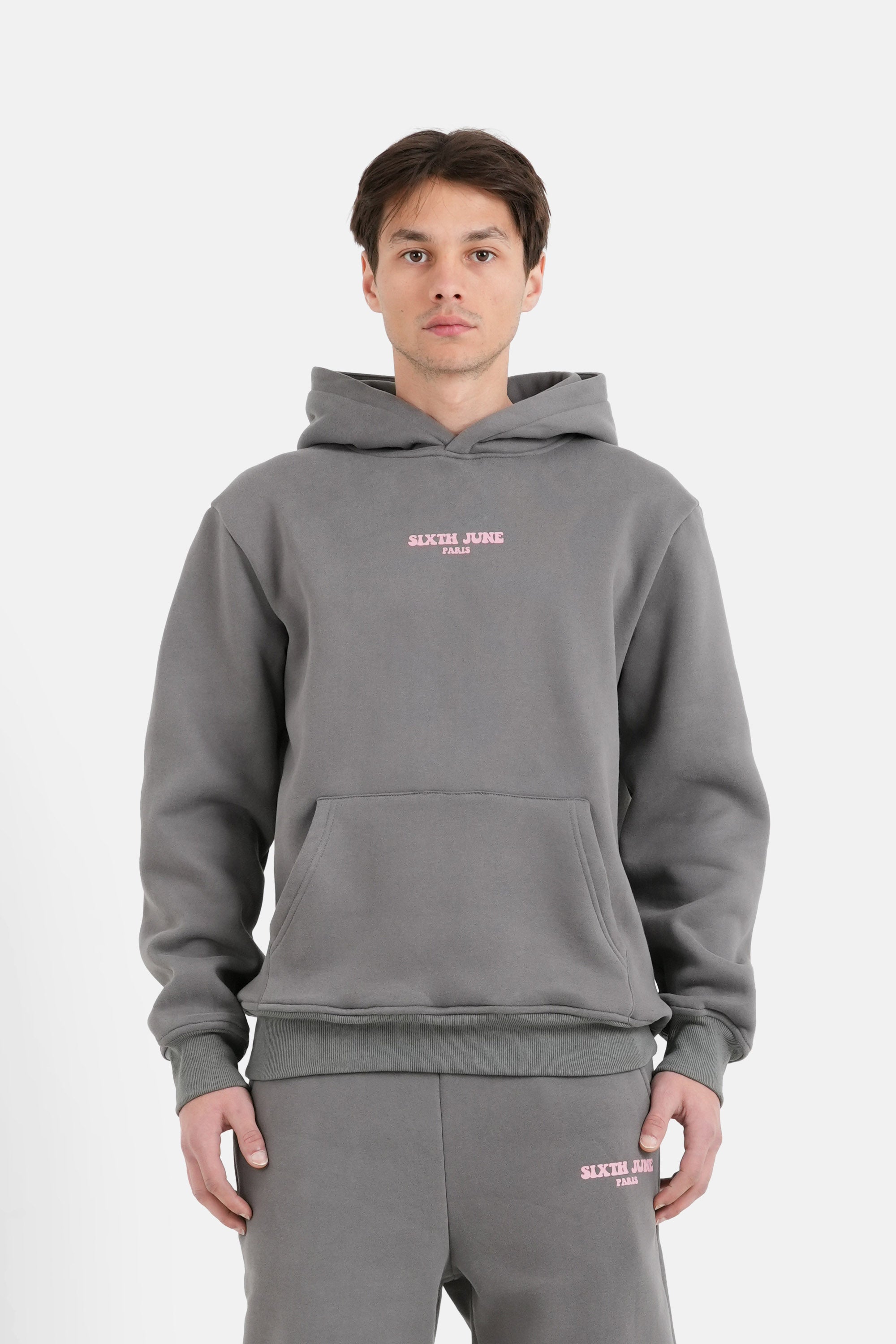 Hoodie Take the Risk 22974-GREY