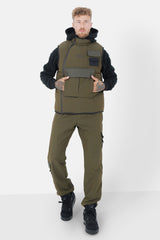 Nylon tech light jacket Khaki 23945