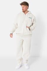 TAKE THE RISK ZIP UP HOODIE 25006-LGRE