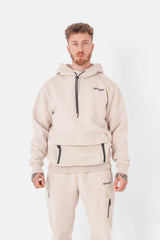 NYLON TECH HOODIE 25008-GREI