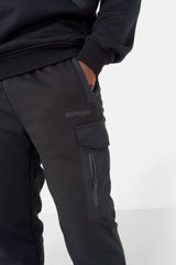 NYLON TECH JOGGER PANTS 25009-BLAC