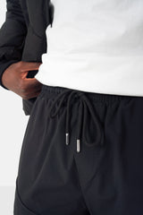 NYLON TECH PANTS 25150-BLAC