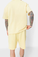 CREPE FABRIC SS SHORT 25201-YELL