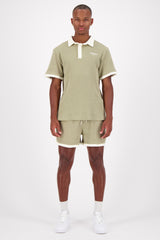 WAFFLE SPORT SHORT 25204-KAKI