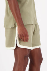 WAFFLE SPORT SHORT 25204-KAKI