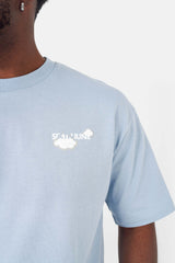 CLOUD PRINT SS TSHIRT 25207-LBLU