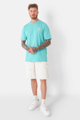 SS TSHIRT BEACHES 25237-LBLU
