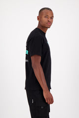 T-shirt short sleeves atelier 25411-BLAC