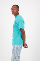 T-shirt short sleeves atelier 25411-BLUE
