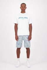 T-shirt denim atelier 25412-WHIT