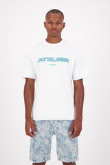 T-shirt denim atelier 25412-WHIT
