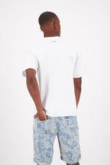 T-shirt denim atelier 25412-WHIT