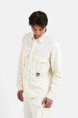 Shirt Utility Textured 25430-BEIG