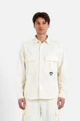 Shirt Utility Textured 25430-BEIG