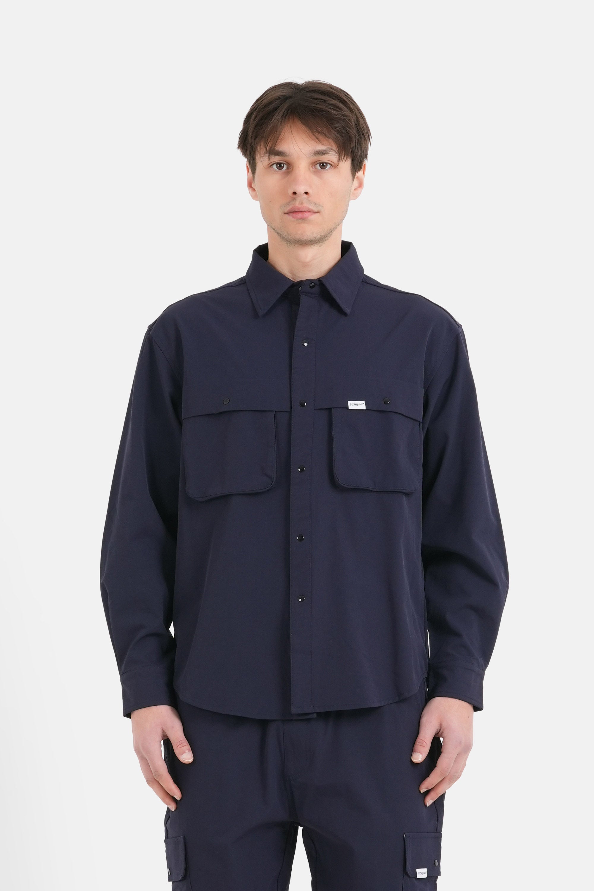 Shirt Utility Nylon Cargo 25435-NAVY