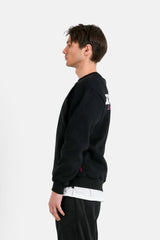 Sweatshirt La Vie En Rose Backprint 25463-BLAC