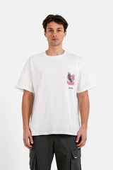 T-Shirt Eagle Backprint 25521-WHIT