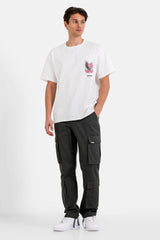 T-Shirt Eagle Backprint 25521-WHIT