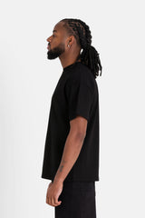 6J Heart ss Tshirt 25553-BLAC