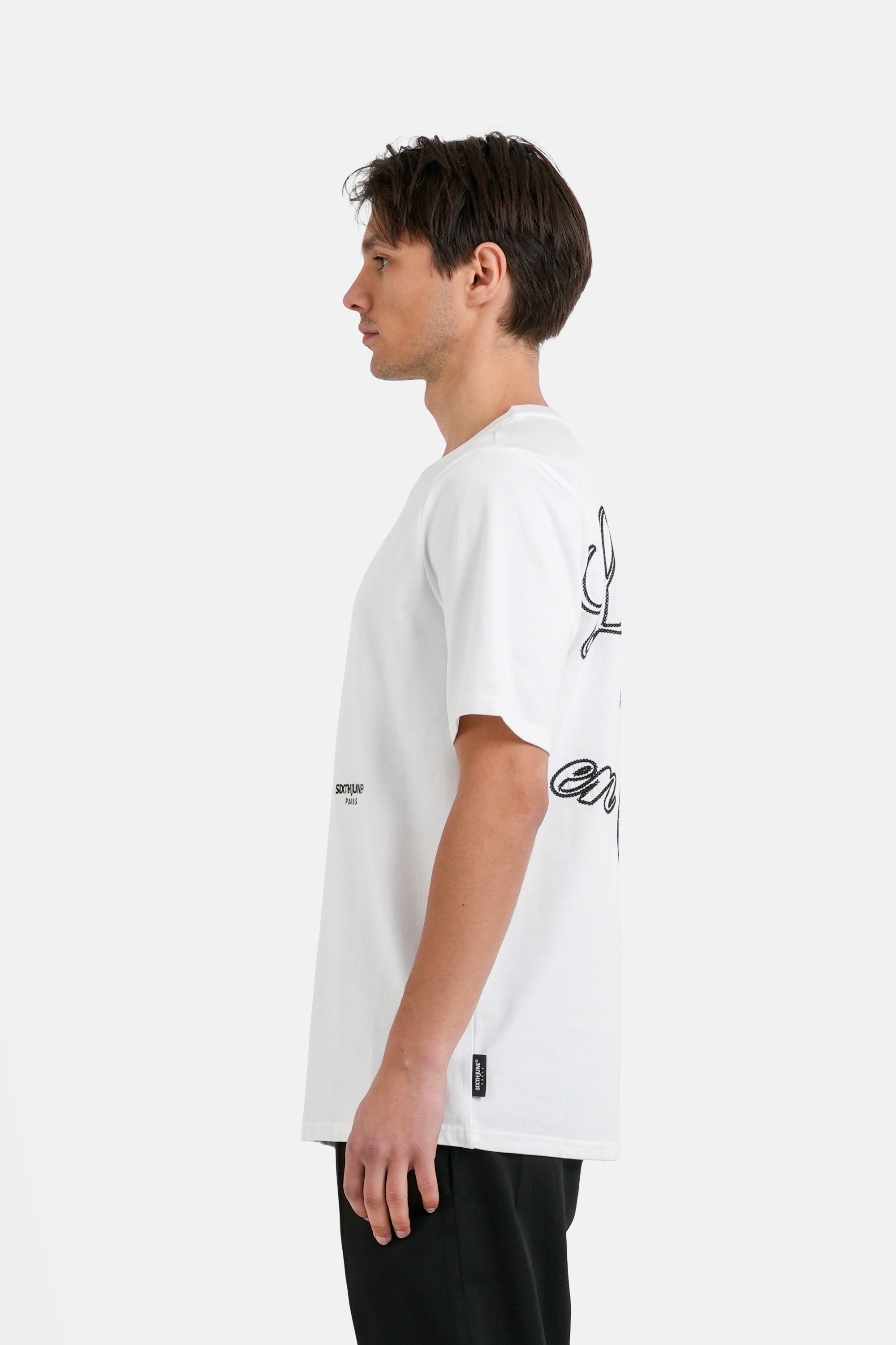 T-Shirt La Vie En Rose Chain 25613-WHIT