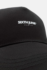 Essential Sixth June 6 panel Cap 25686-BLAC