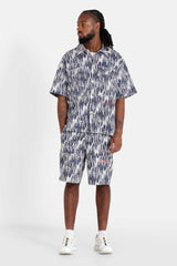 Workwear Shorts 25688-BLUE