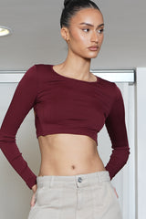 Opening back Top 33668-BURG