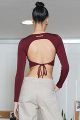 Opening back Top 33668-BURG