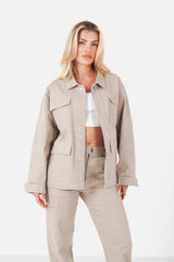 Workwear cargo Jacket 33687-GREI